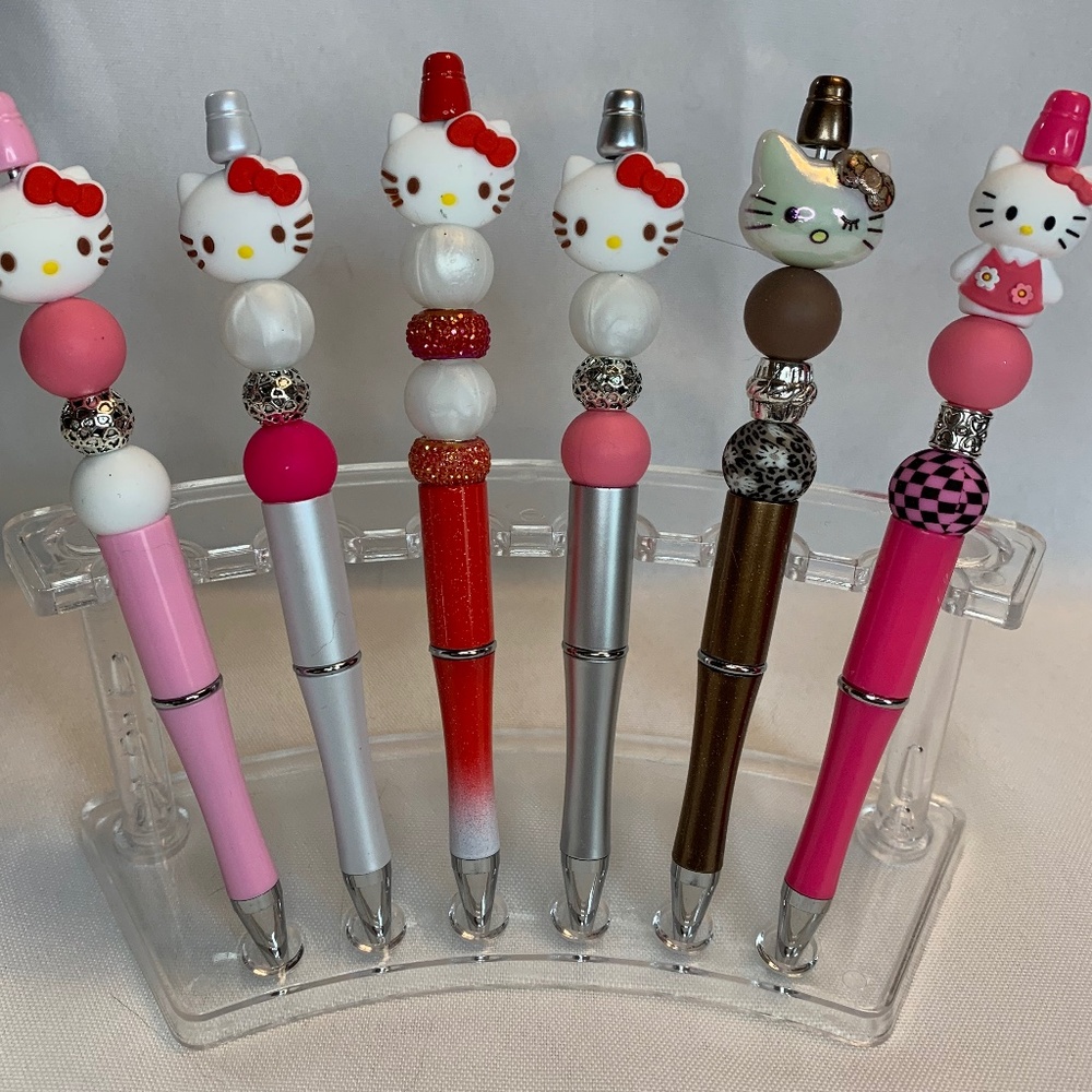 NEW! Handmade Decorated Pens! 5 Piece Set! You Get One!  Your Choice! - Picture 4 of 7